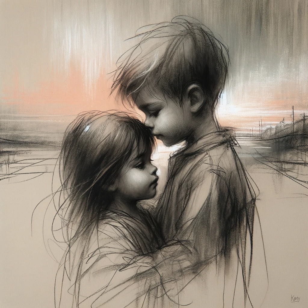 Original Painting: Soul Mates