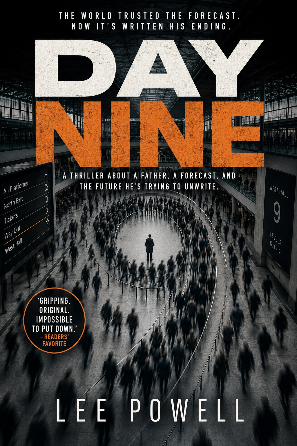 DAY NINE by Lee Powell, book cover