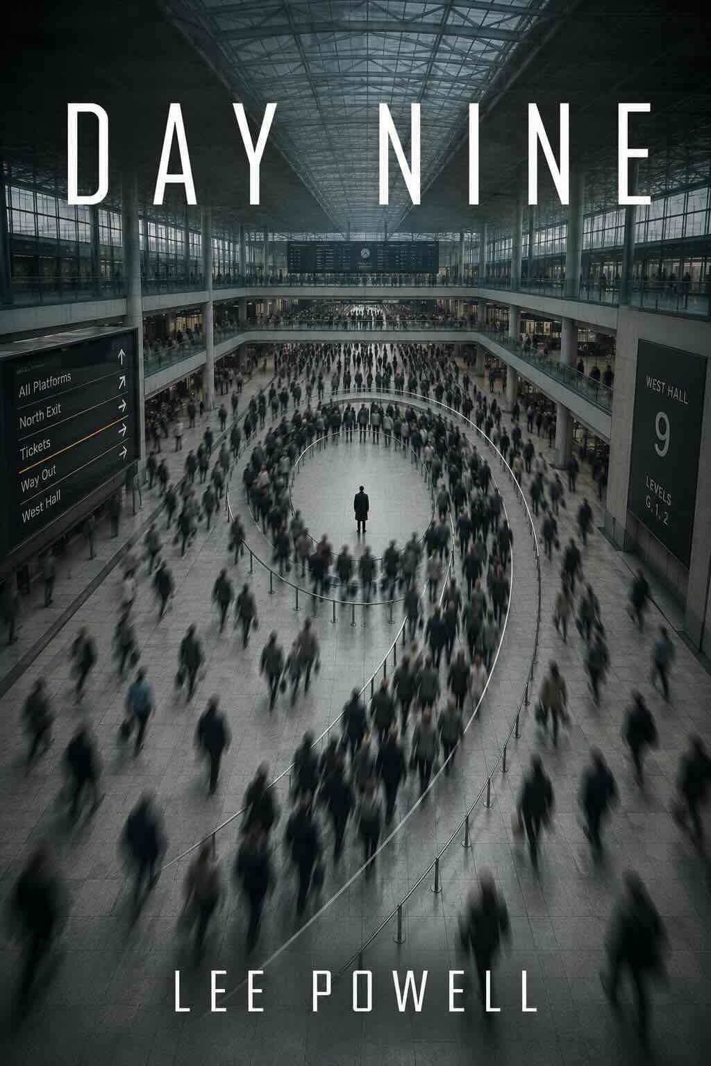 DAY NINE by Lee Powell, book cover