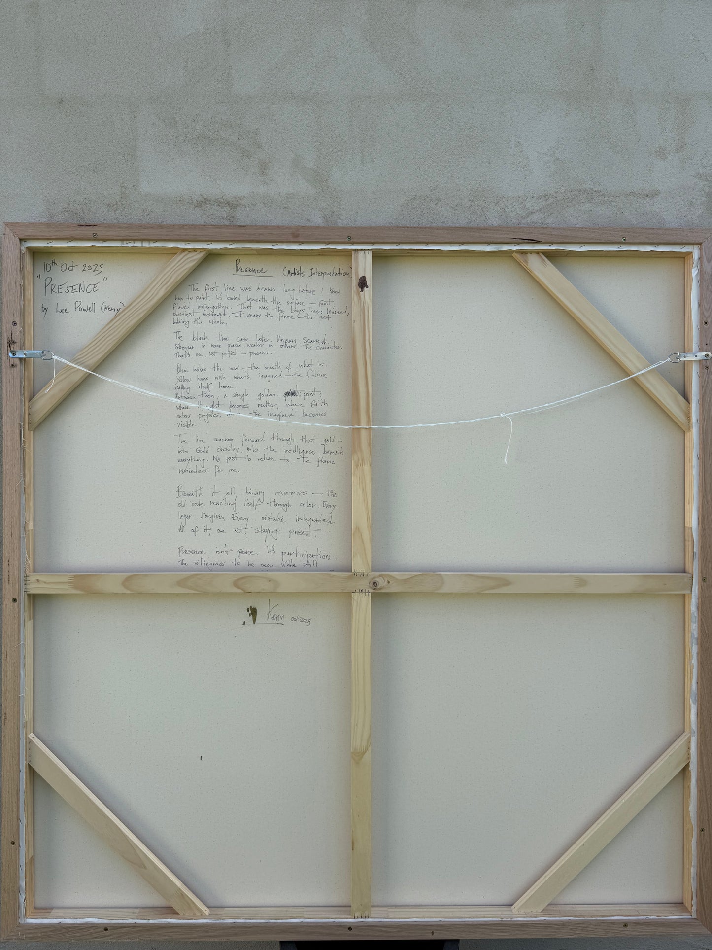 ORIGINAL PAINTING -PRESENCE