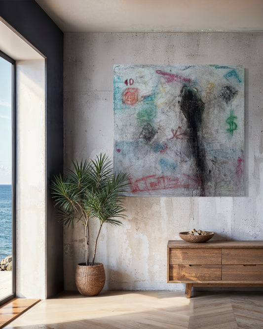 ORIGINAL PAINTING - THE EXCAVATION